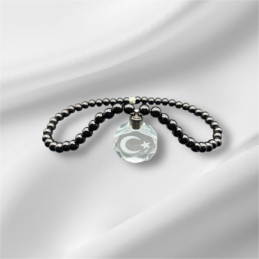 Türkei Kette Schwarz Glanz