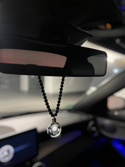 Kasachstan Kette Schwarz Matt