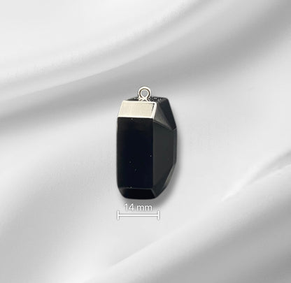 Orthodox Kreuz Schwarz Matt +Schwarz Glanz Auto Rückspiegel Kette