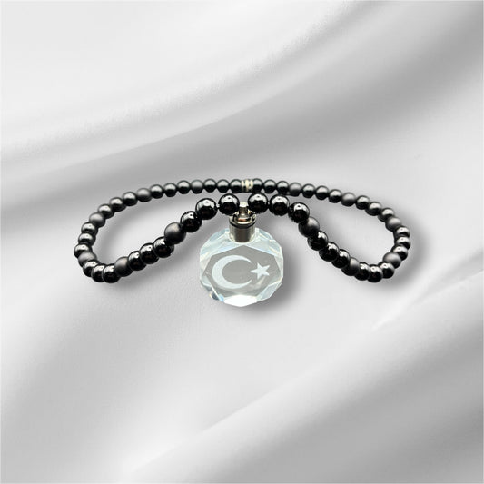 Türkei Kette Schwarz Glanz+Matt